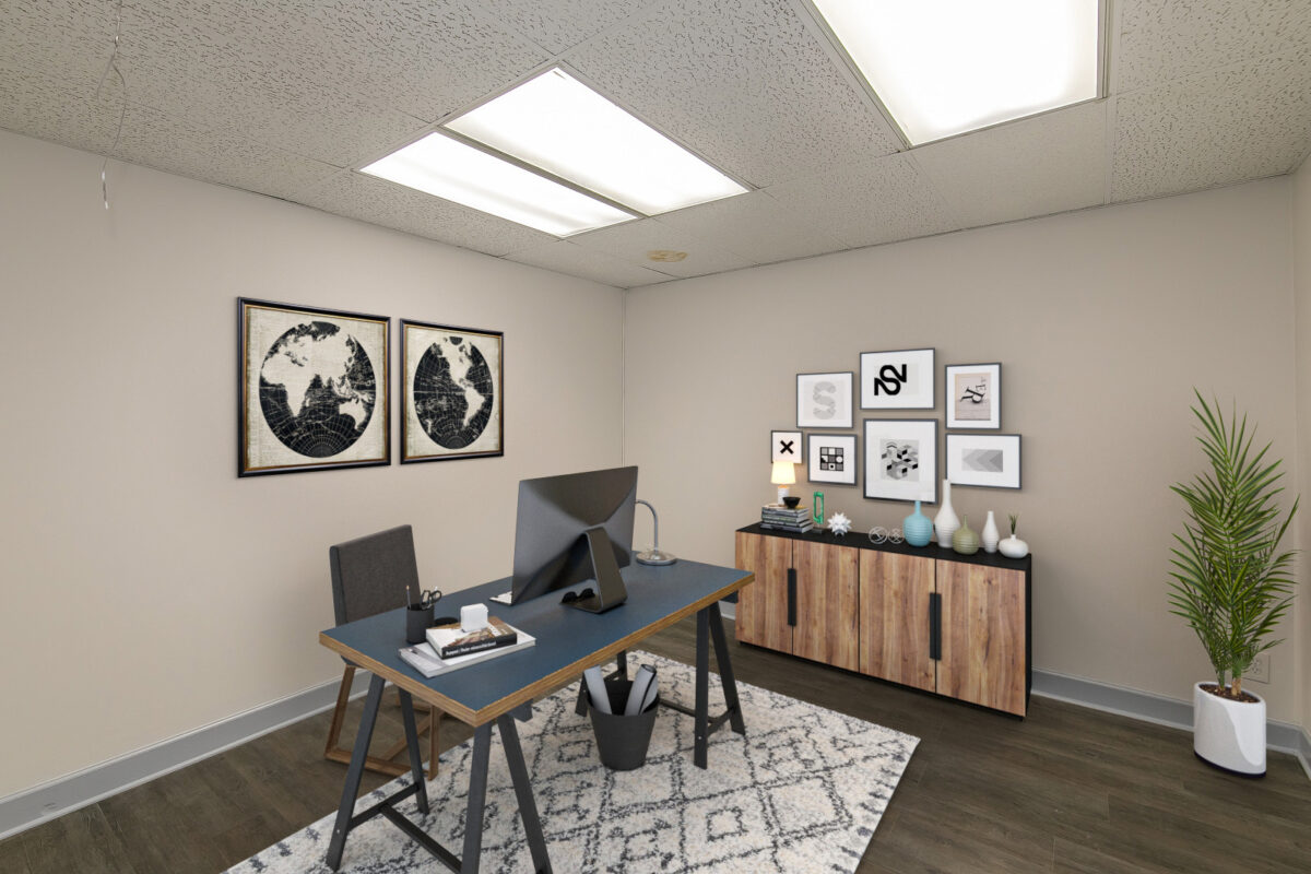 Furnished office, representative photo